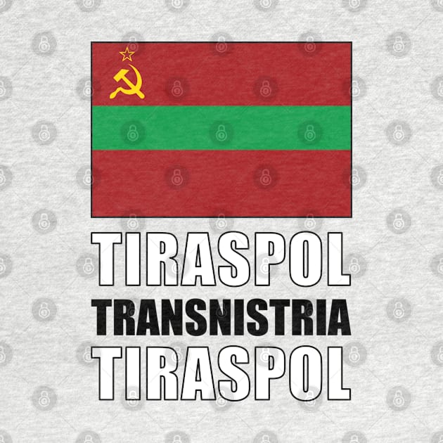 Flag of Transnistria by KewaleeTee